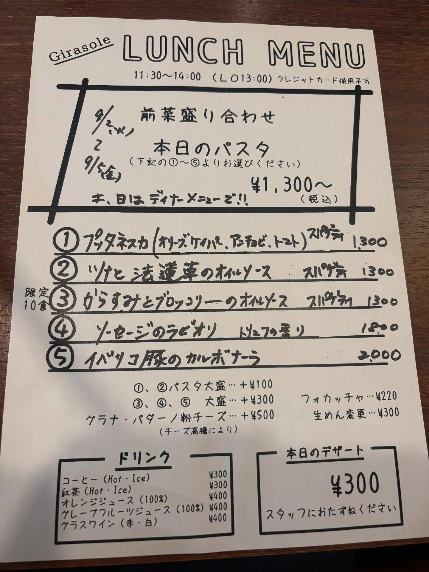 今週のランチです🙇‍♂️よろしくお願いします。